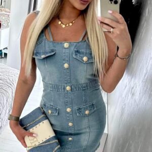 Sukienka jeans SML